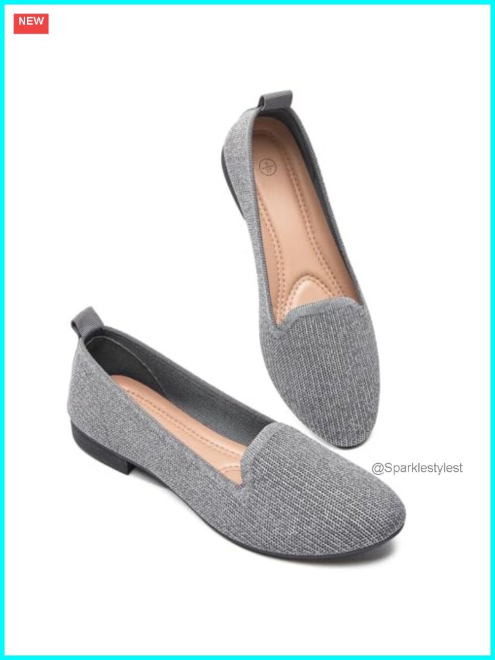 Women's Mesh Slip On Loafers Memory Foam Flats Lightweight